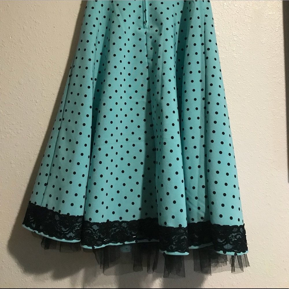 Ruby Rox vintage-inspired strapless dress - Picture 3 of 4